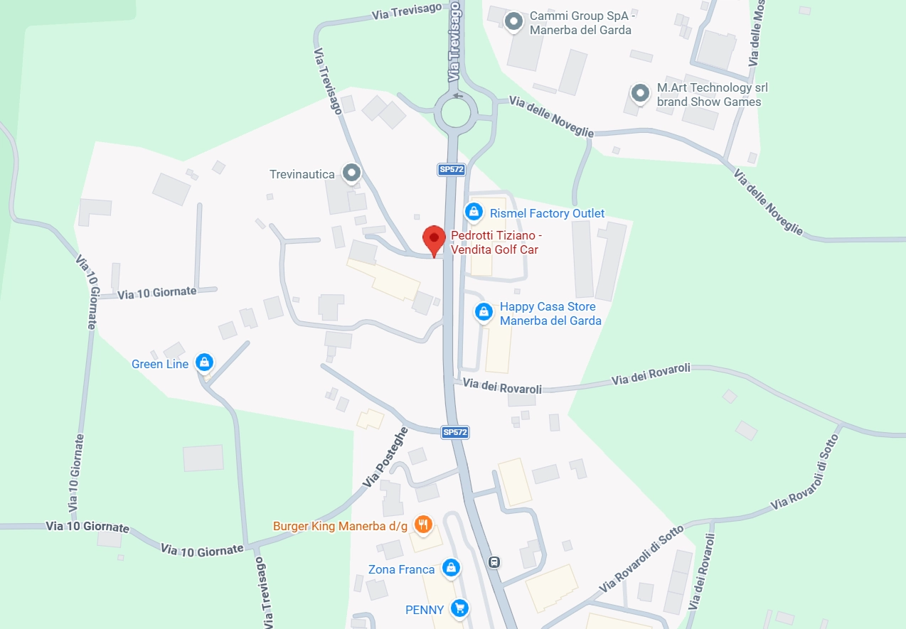 Mappa della sede di Pedrotti Tiziano - Via Trevisago 44, Manerba del Garda
